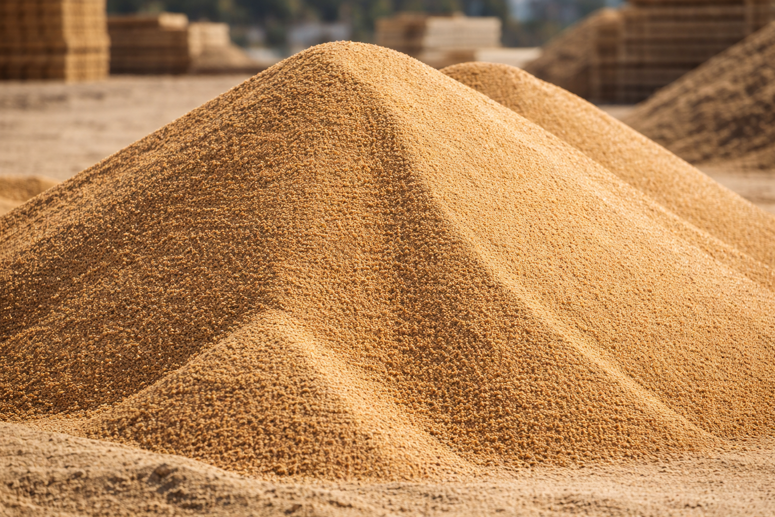 well-graded construction sand